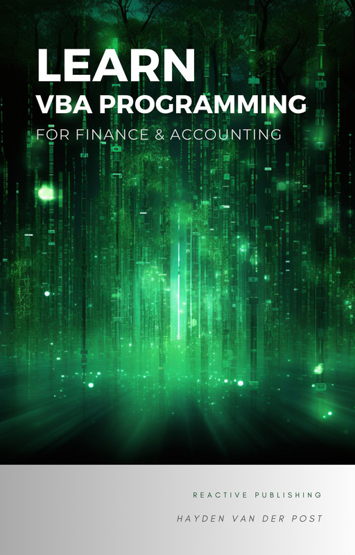Learn VBA Programming for Finance & Accounting
