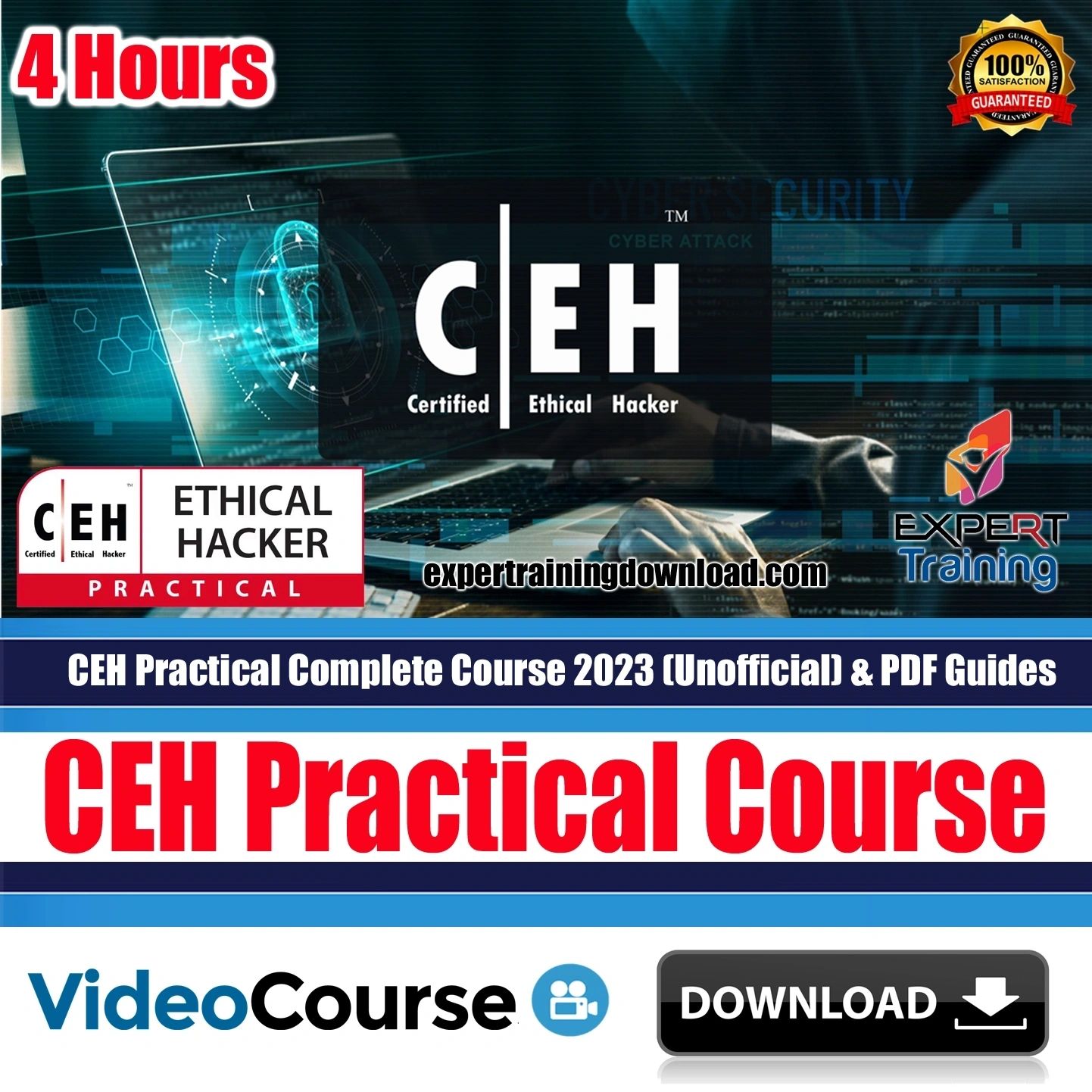 CEH Practical Complete Course 2023 (Unofficial) & PDF Guides - Expert ...