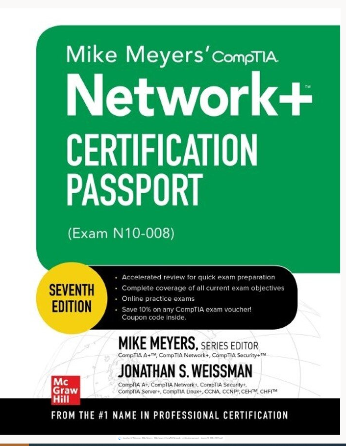 CompTIA Network+ certification passport _ (exam n10008). (2022
