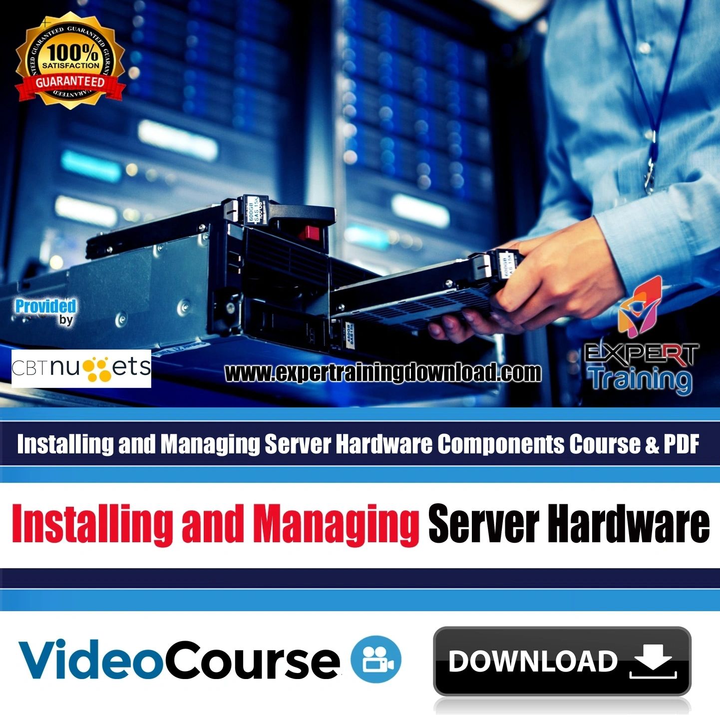 Installing and Managing Server Hardware Components Course & PDF Guides