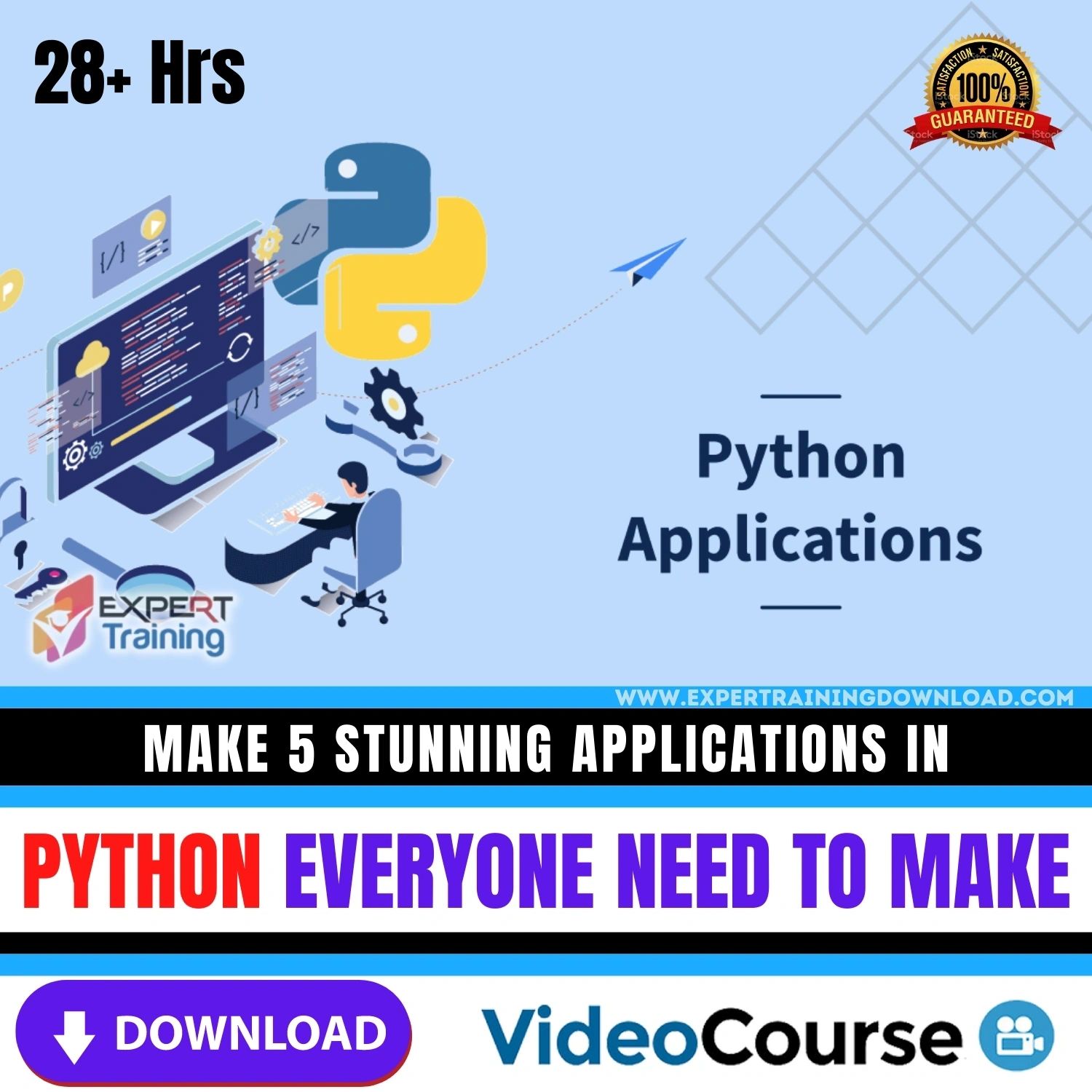 Make 5 Stunning Applications in Python Everyone need to make - 12.1 GB ...