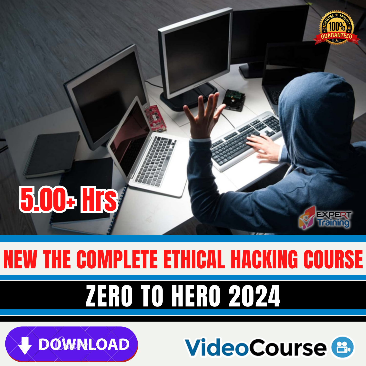 NEW The Complete Ethical Hacking Course 2024 Zero to Hero - Expert Training