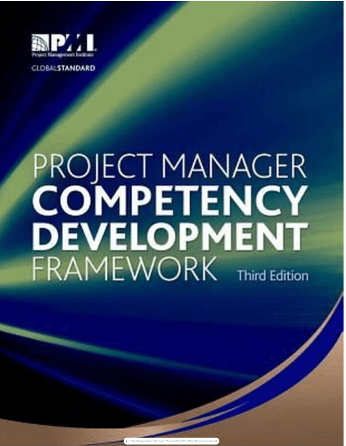 PROJECT MANAGER COMPETENCY DEVELOPMENT FRAMEWORK THIRD EDITION intelligence overview