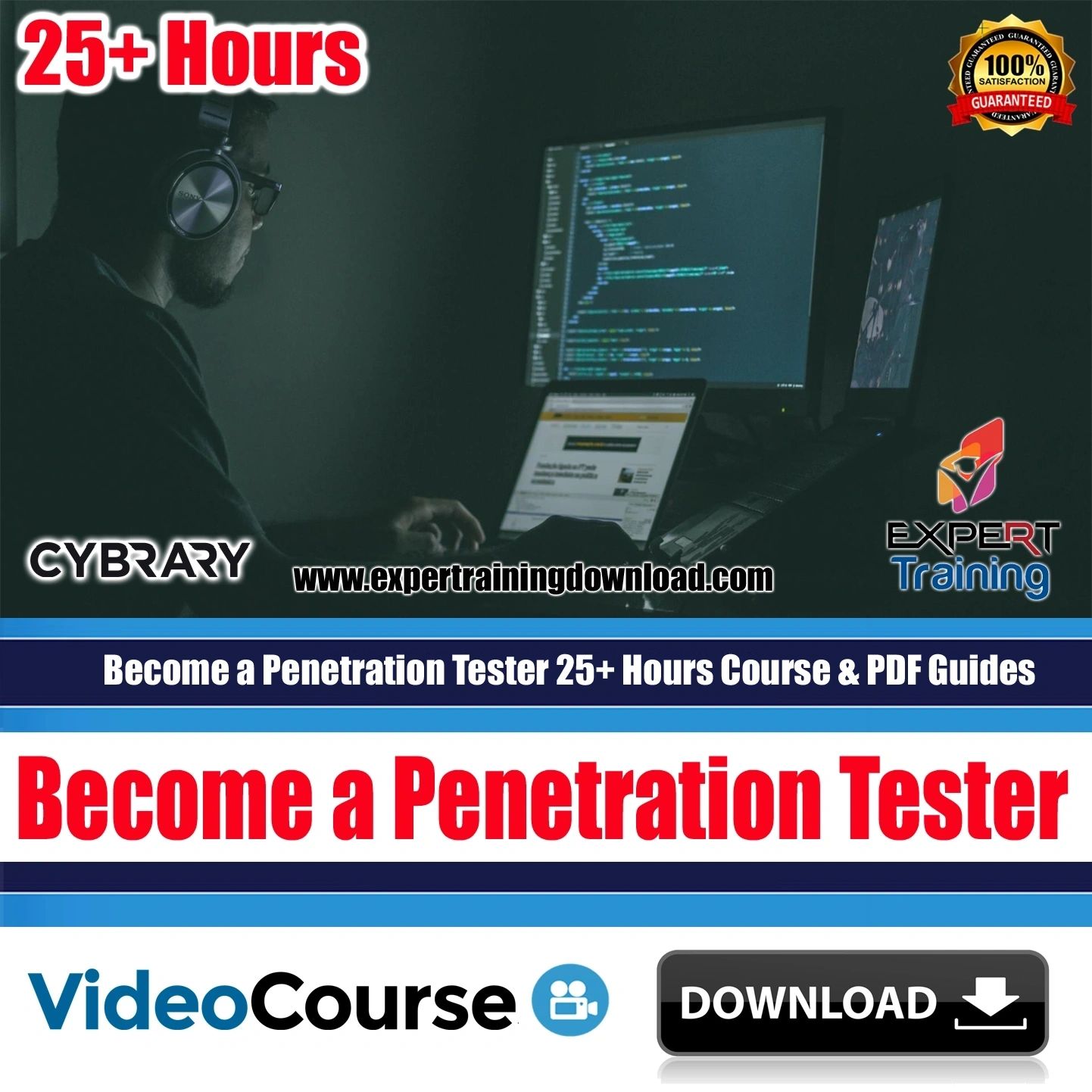 Become a Penetration Tester 25+ Hours Course & PDF Guides