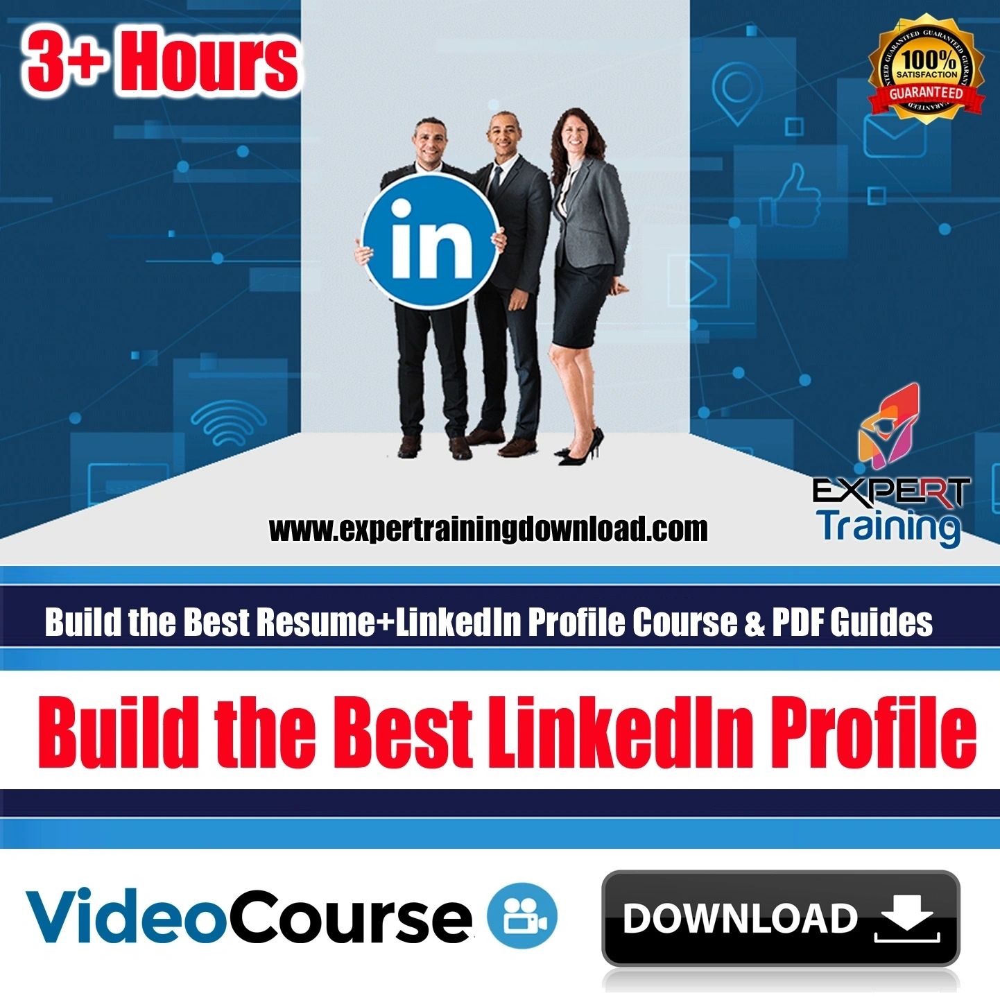 Build the Best Resume+LinkedIn Profile Course & PDF Guides
