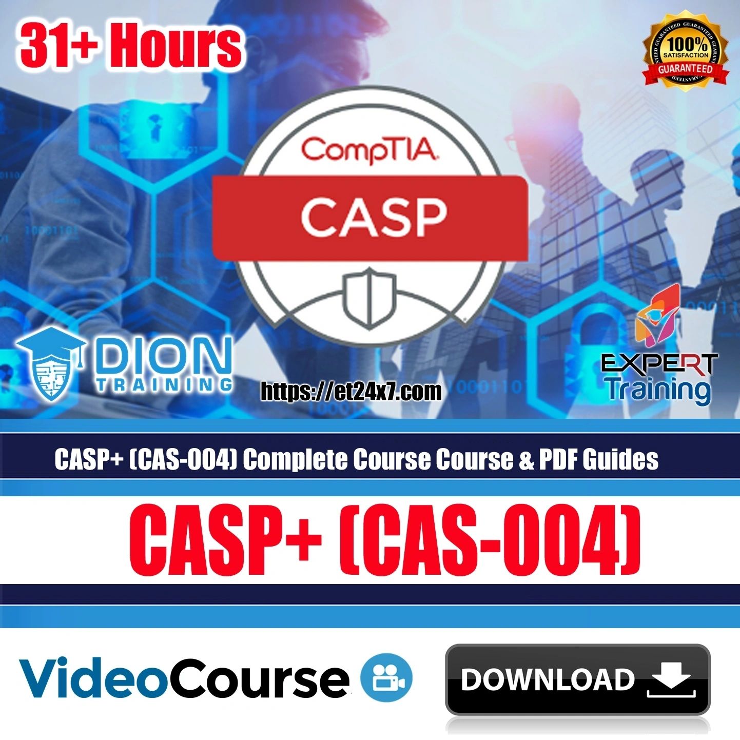 CASP+ (CAS-004) Complete Course Course & PDF Guides