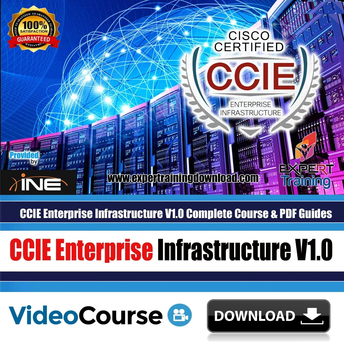 CCIE Enterprise Infrastructure V1.0 Complete Online Course & PDF Guides