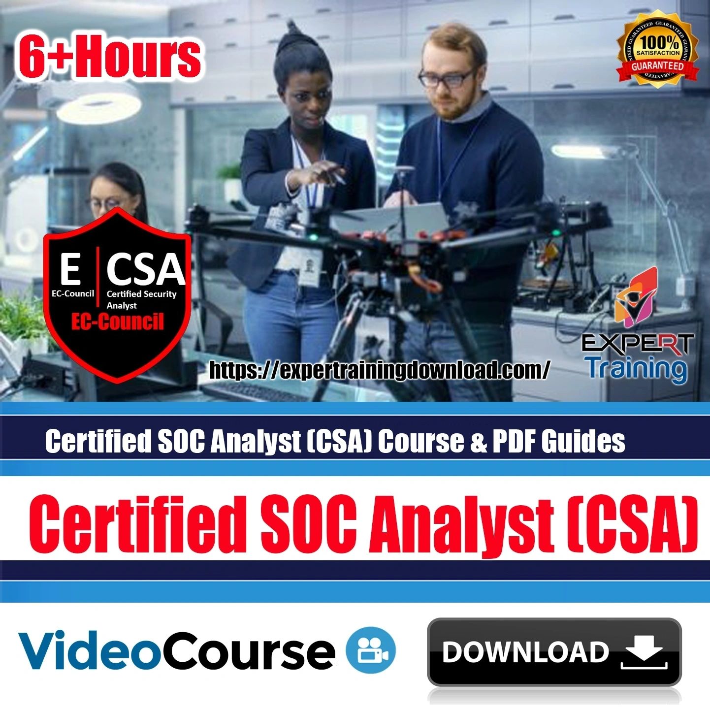 Certified SOC Analyst (CSA) Complete 6 Module Course & PDF Guides