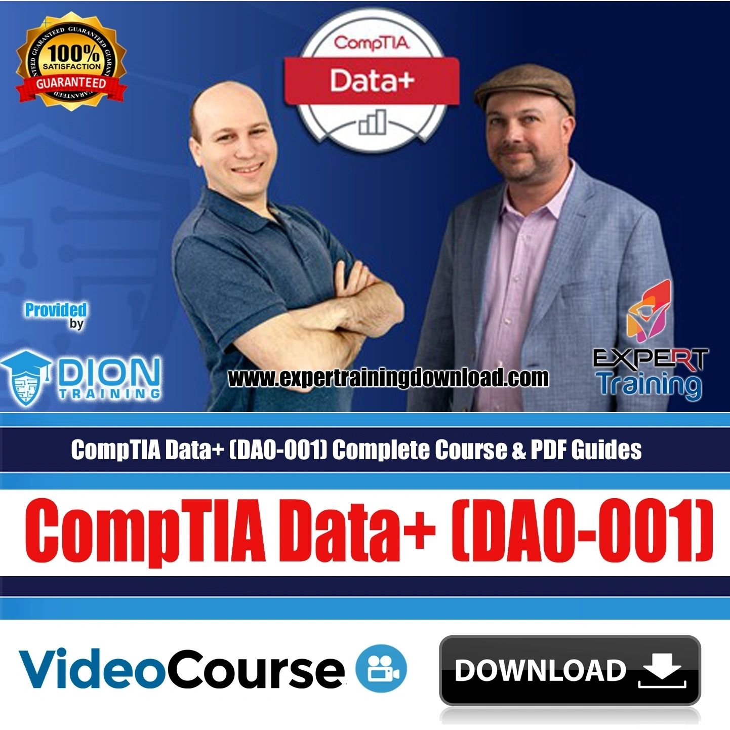 CompTIA Data+ (DA0-001) Complete Online Course & PDF Guides