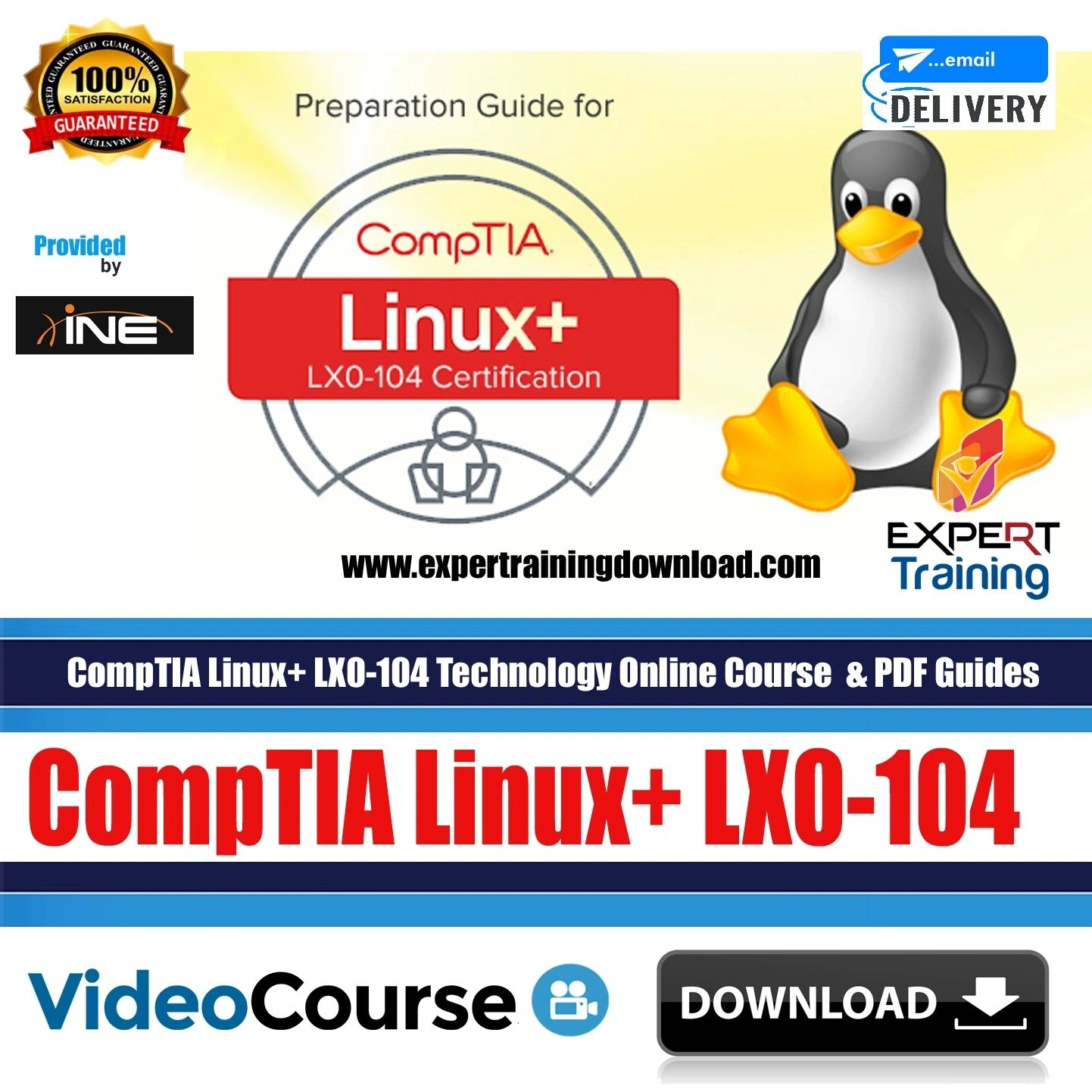 CompTIA Linux+ LX0-104 Technology Course & PDF Guides