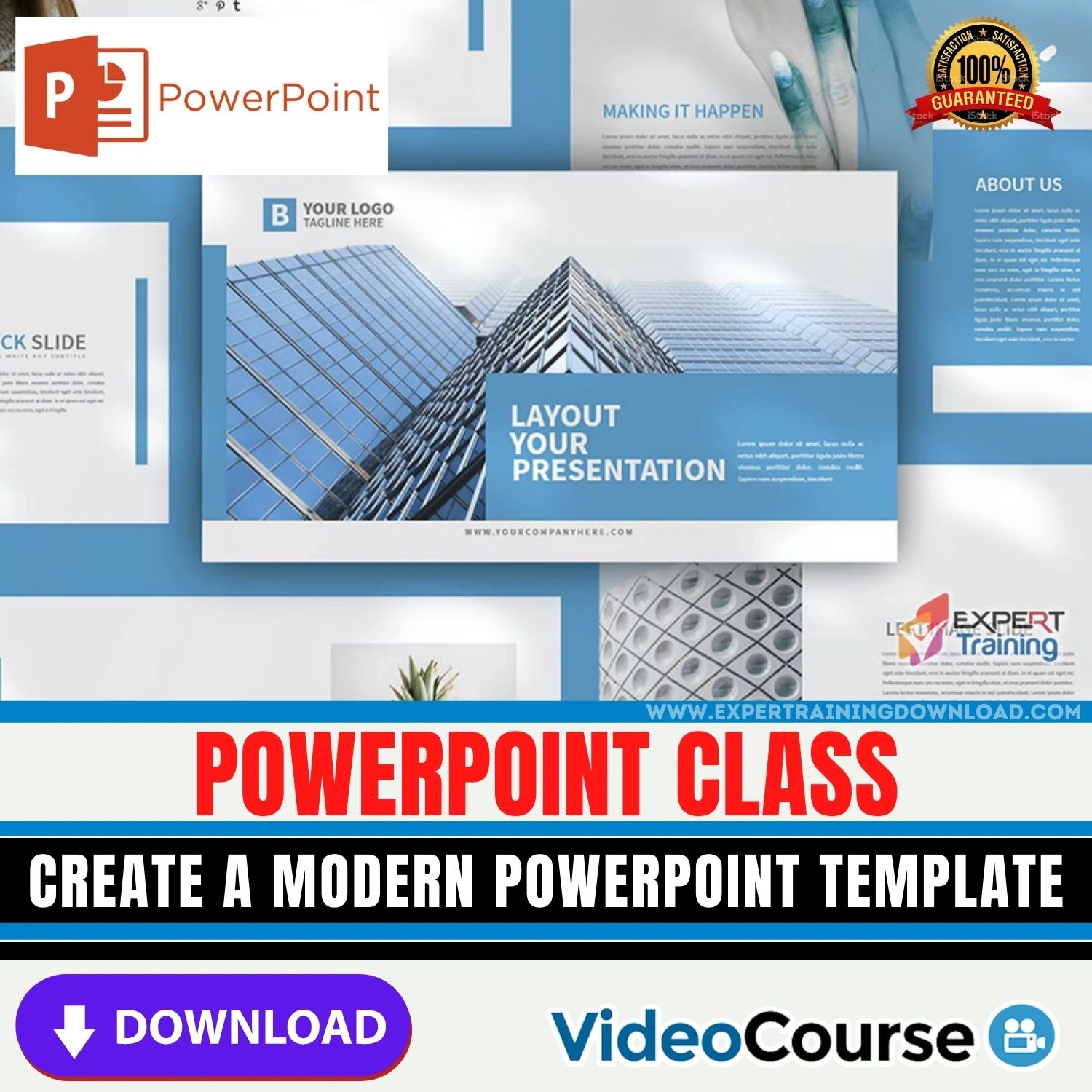 PowerPoint Class Create a Modern PowerPoint Template
