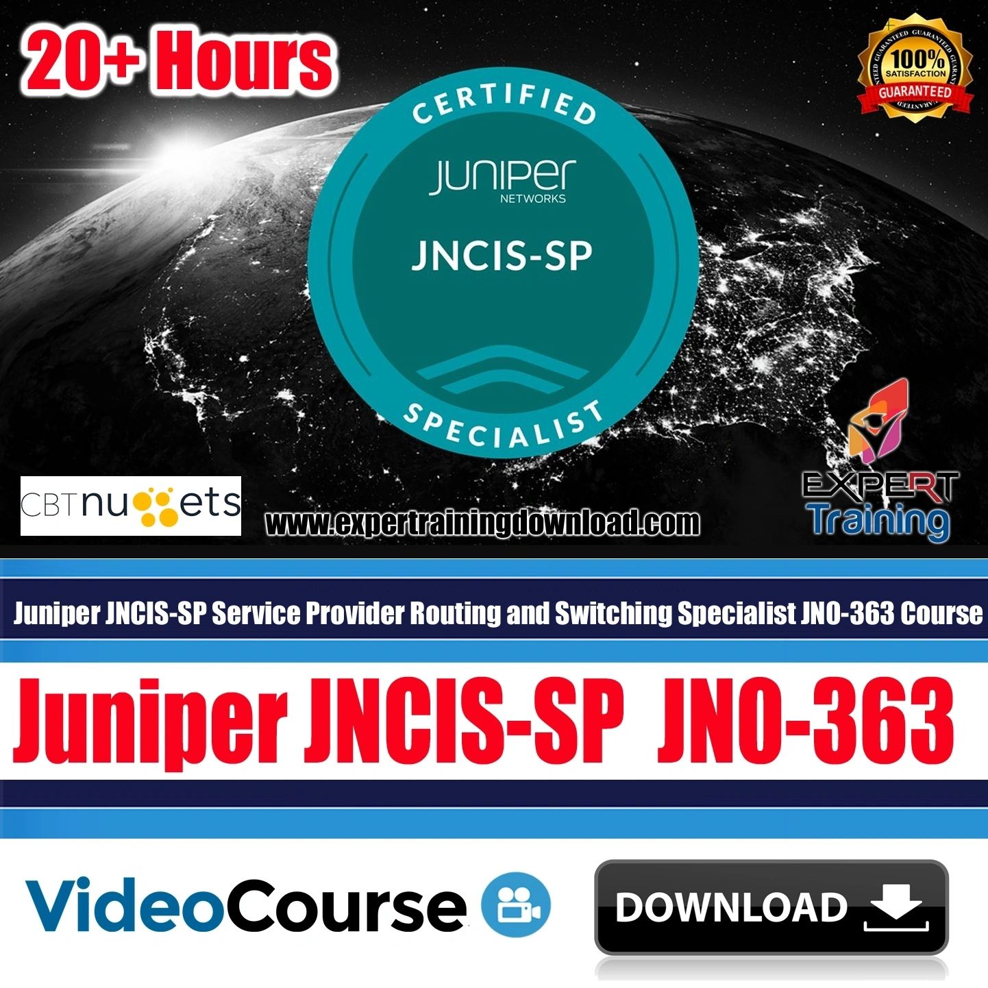 Juniper JNCIS-SP Service Provider Routing and Switching Specialist JN0-363