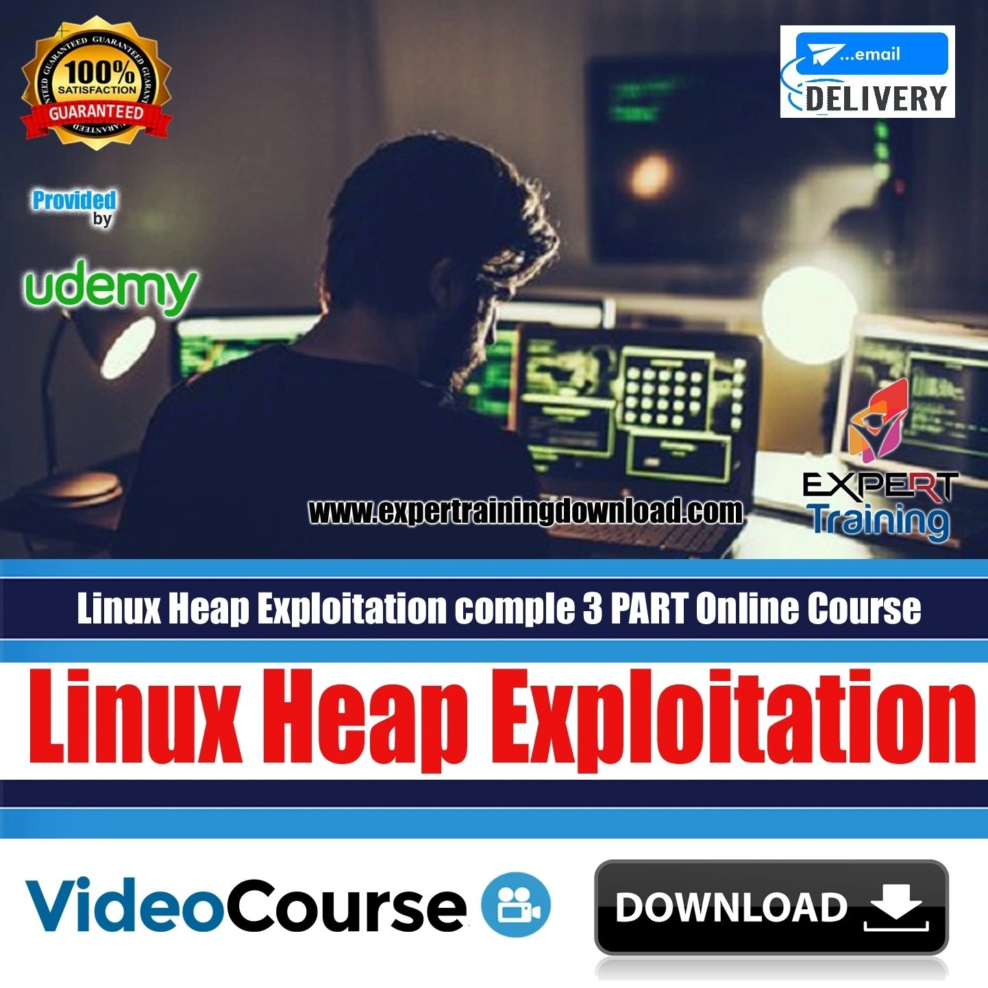 Linux Heap Exploitation Complete 3 PART Online Course