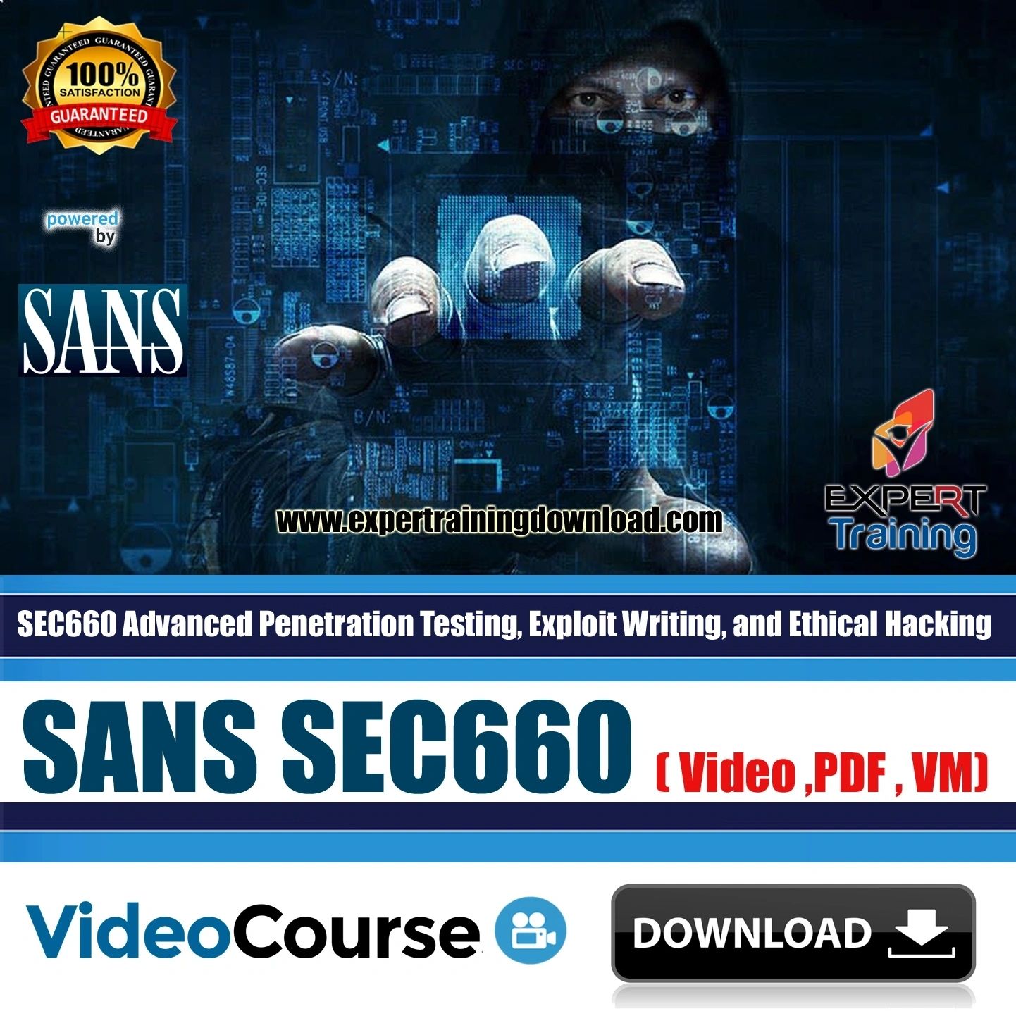 SEC660 Advanced Penetration Testing, Exploit Writing, and Ethical Hacking Mega Course & PDF Guides