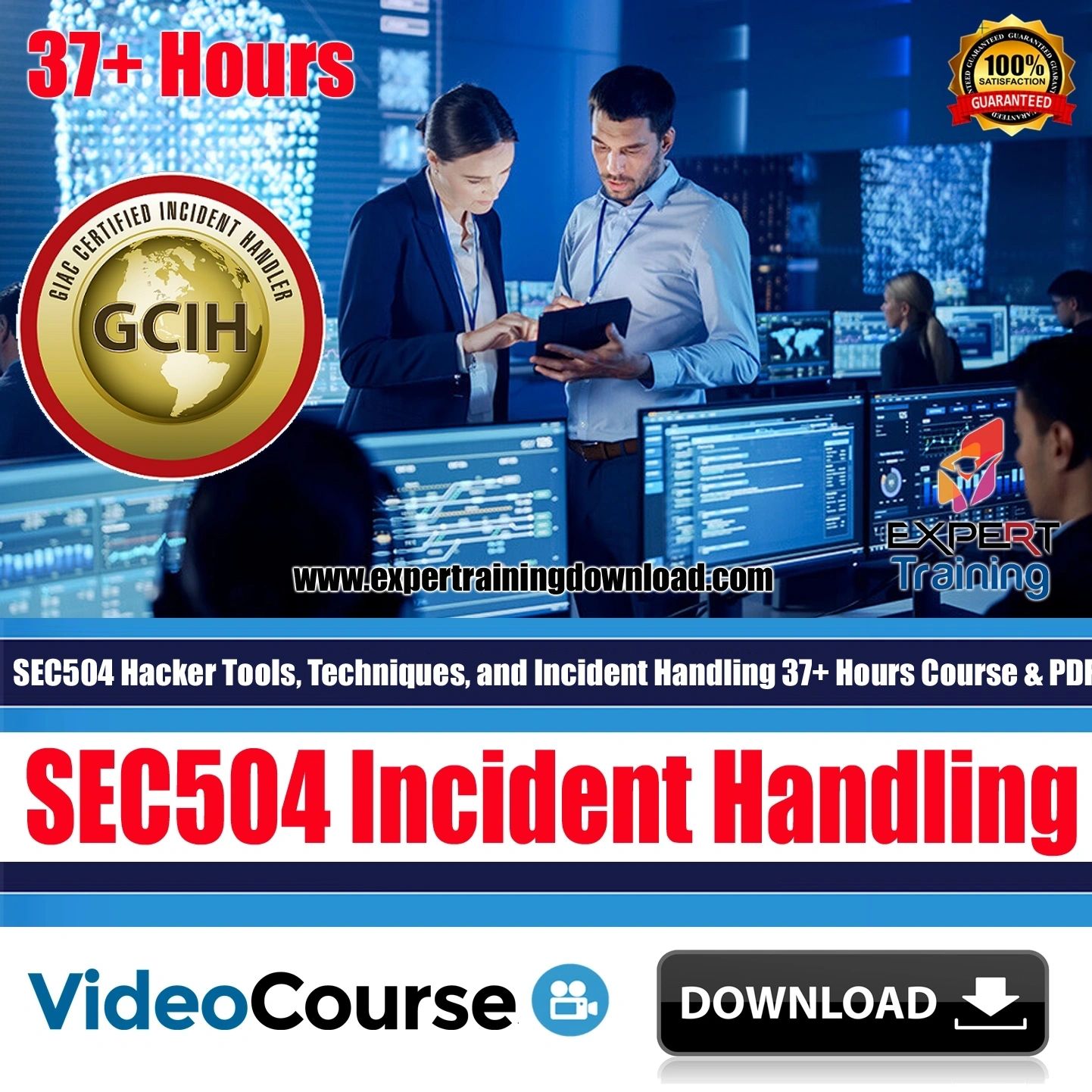 SEC504 Hacker Tools, Techniques, and Incident Handling 37+ Hours Course & PDF Guides