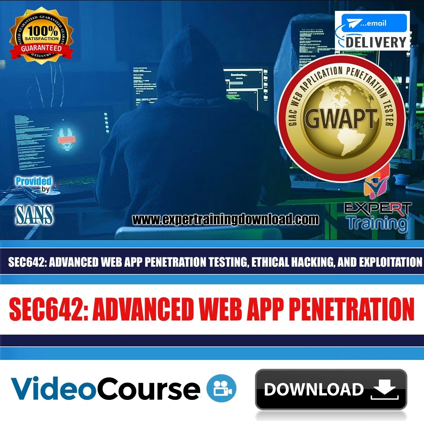 ADVANCED WEB APP PENETRATION TESTING, ETHICAL HACKING, AND EXPLOITATION TECHNIQUES Online Course