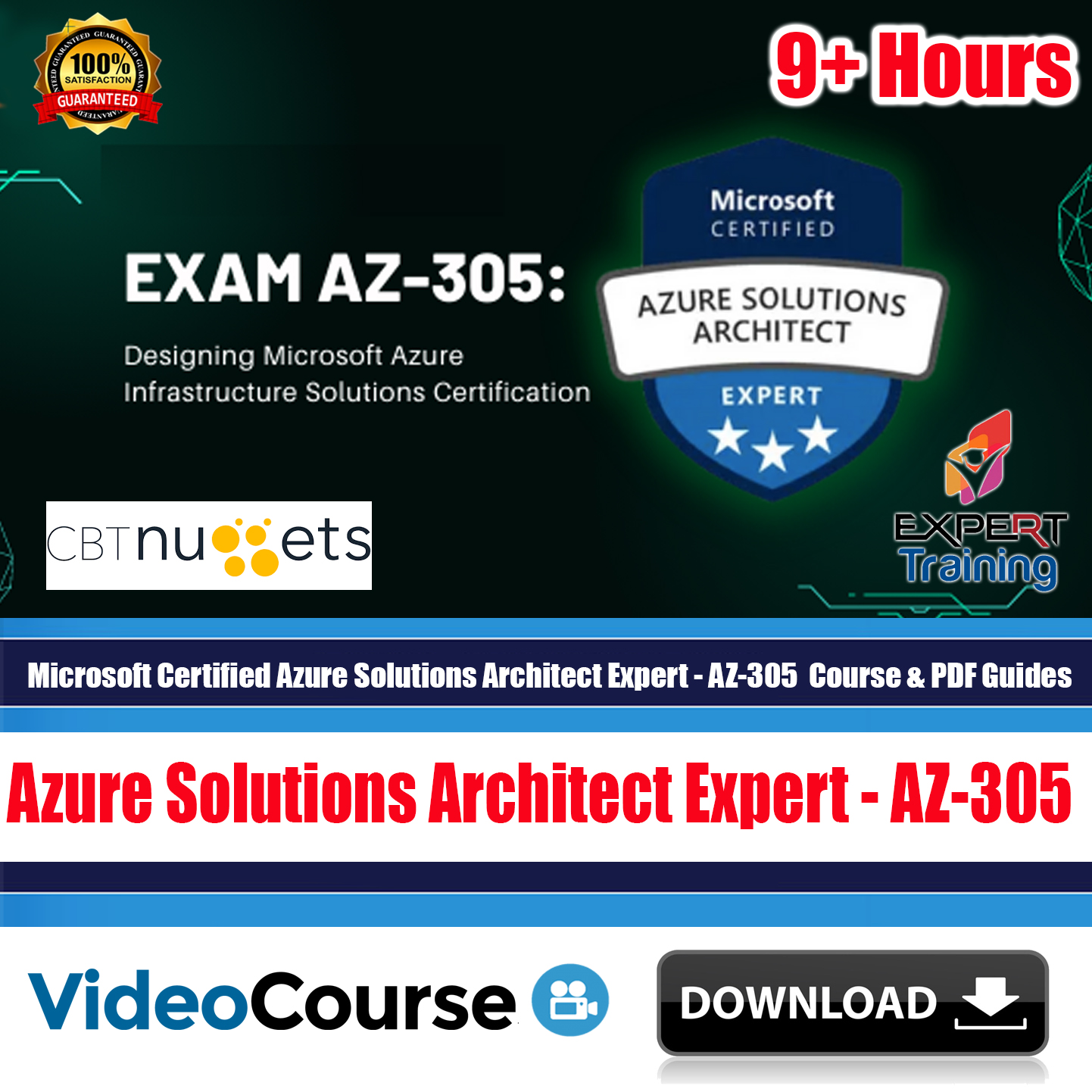 Microsoft Certified Azure Solutions Architect Expert – AZ-305  Course & PDF Guides