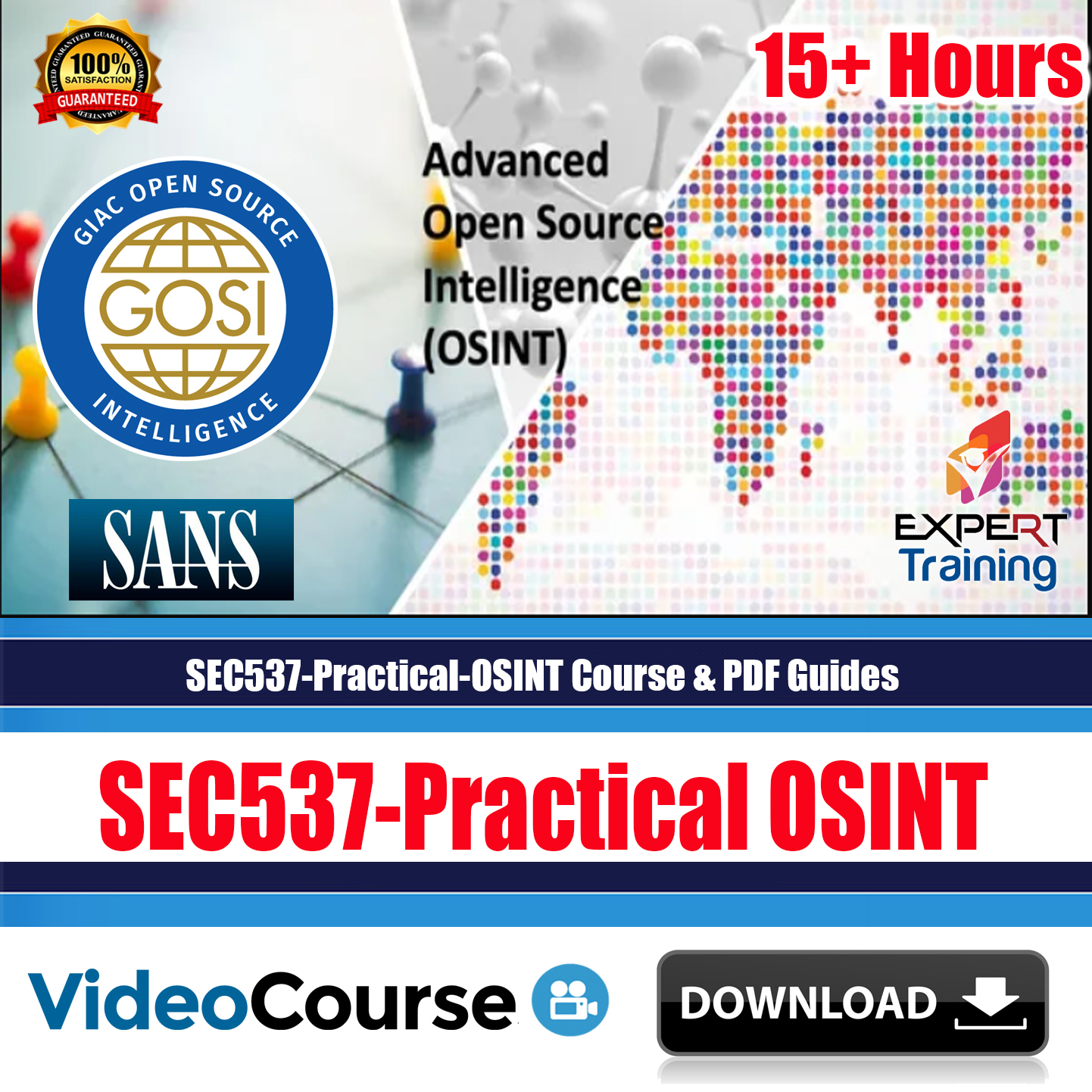 SEC537 Practical Open-Source Intelligence (OSINT) Video Course & PDF Guides