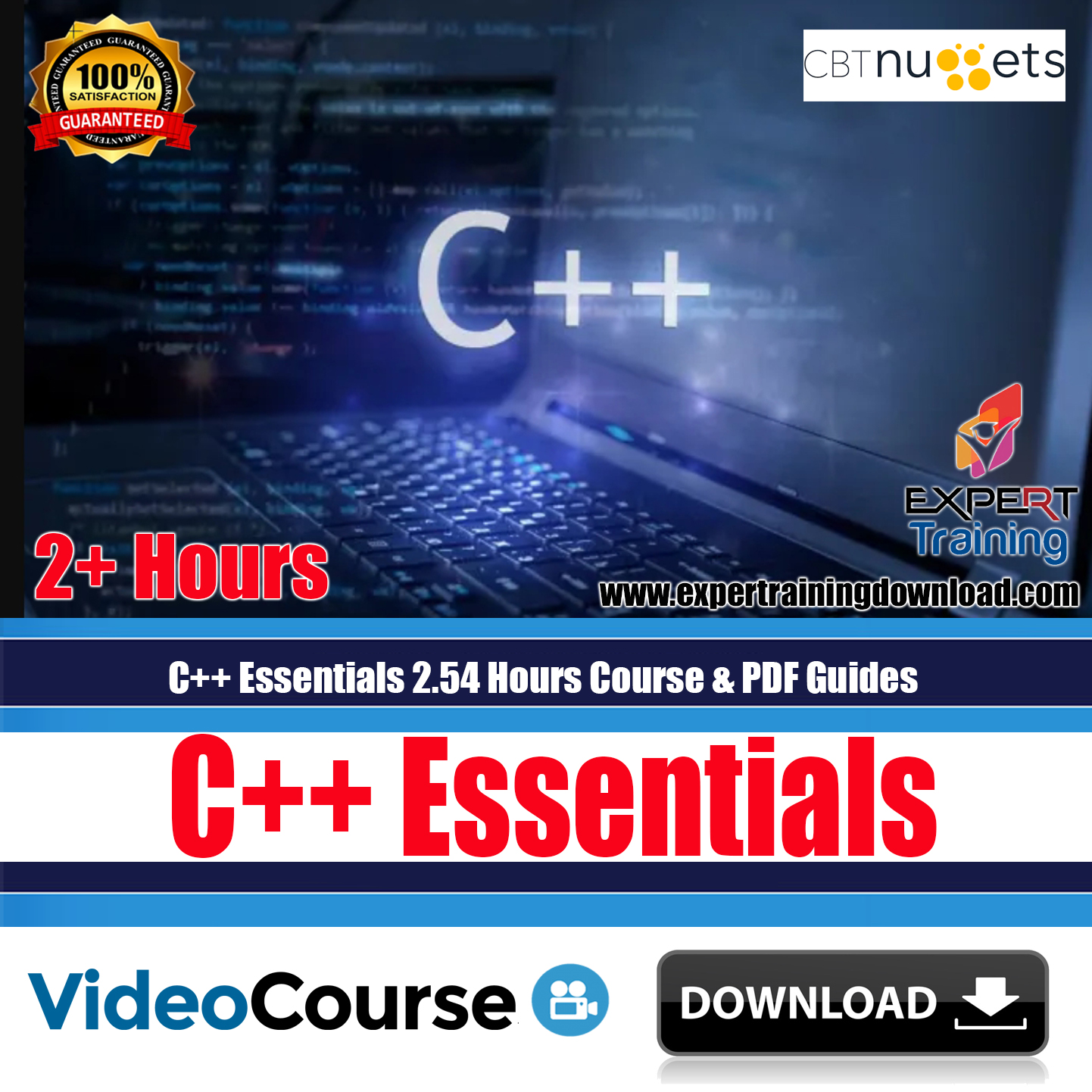 C++ Essentials 2.5 Hours Course & PDF Guides