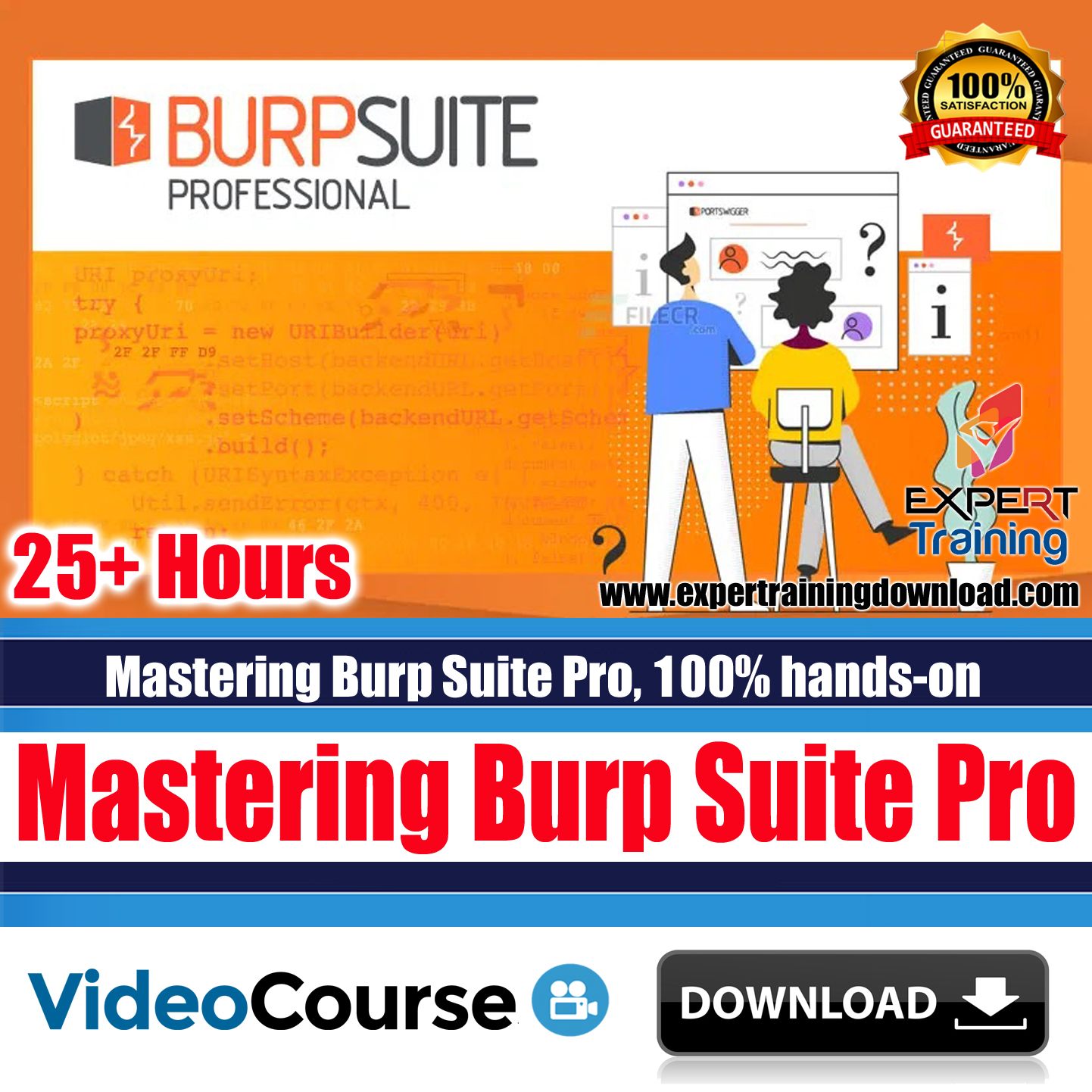 Mastering Burp Suite Pro, 100% hands-on