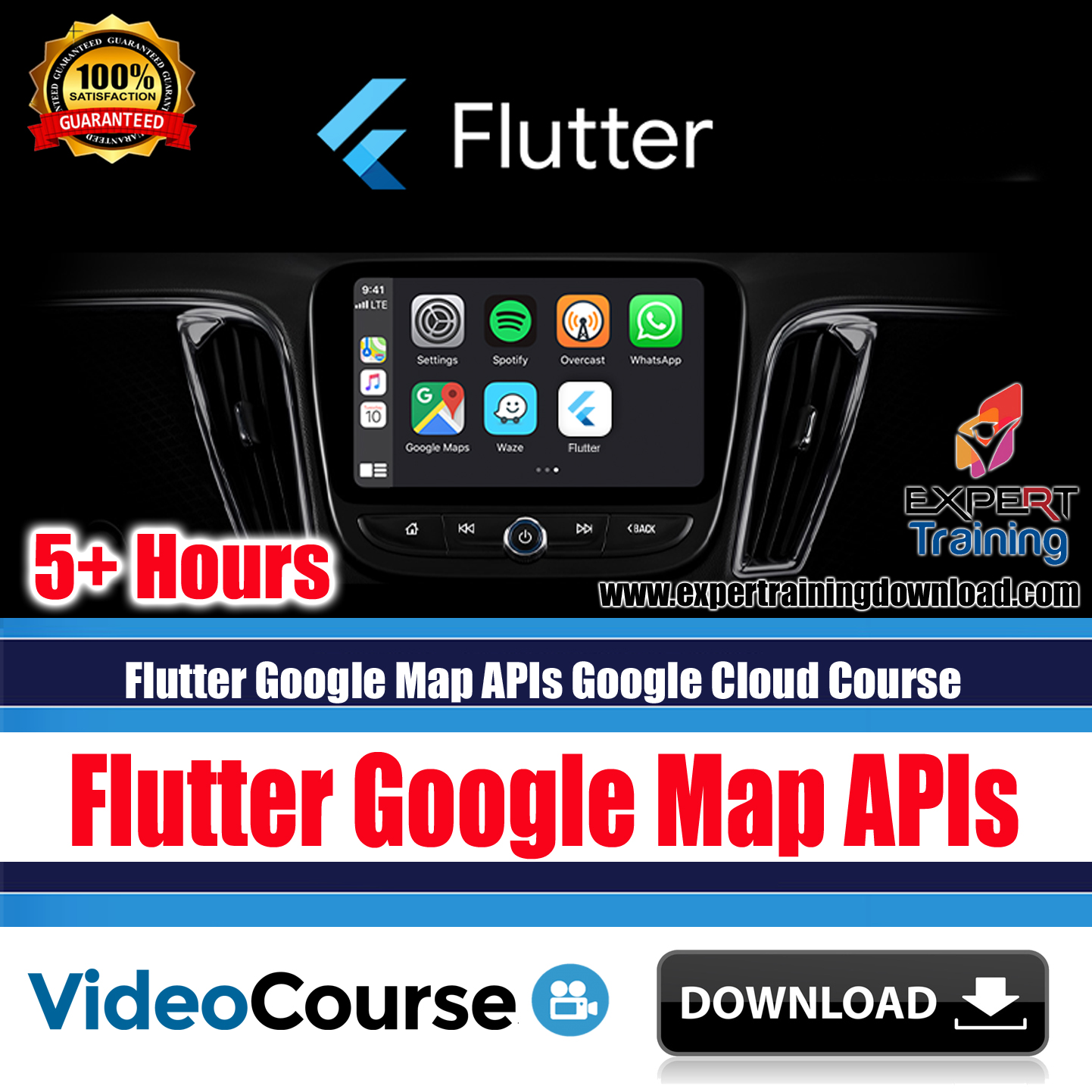 Flutter Google Map APIs Google Cloud Course