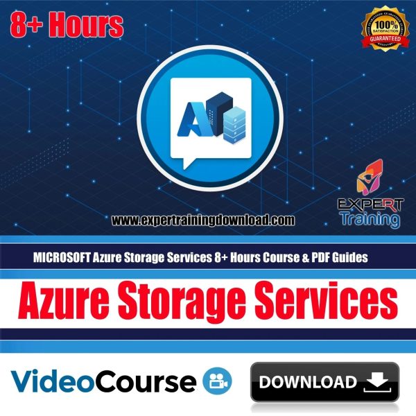 MICROSOFT Azure Storage Services 8+ Hours Course & PDF Guides