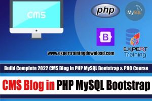 Build Complete 2022 CMS Blog in PHP MySQL Bootstrap & PDO