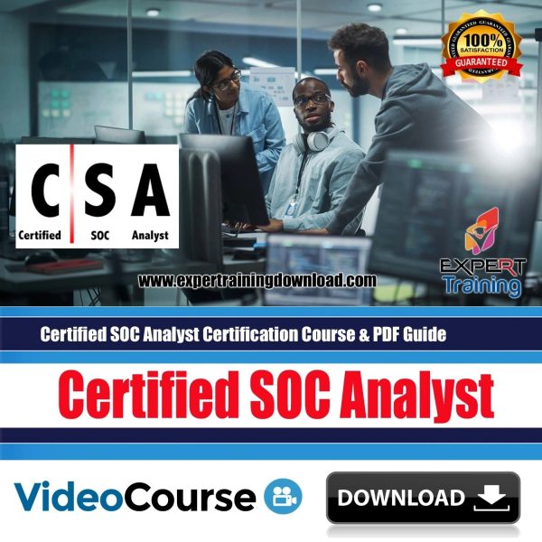 Certified SOC Analyst Certification Course, LAB & Exam Dump PDF Guides