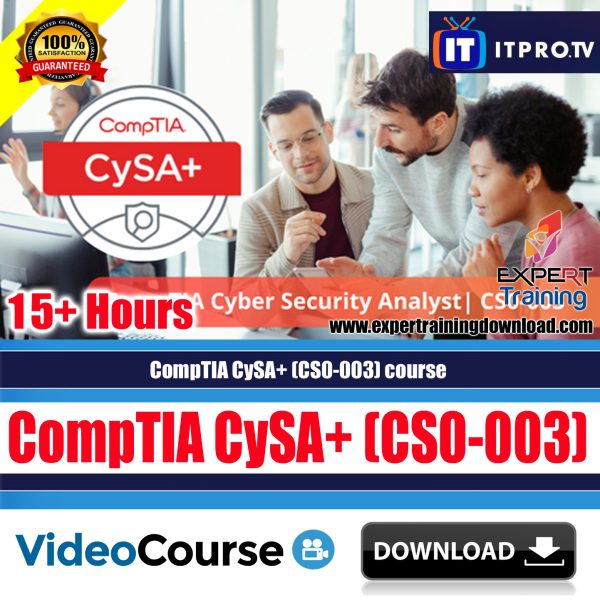 CompTIA CySA+ (CS0-003) Course
