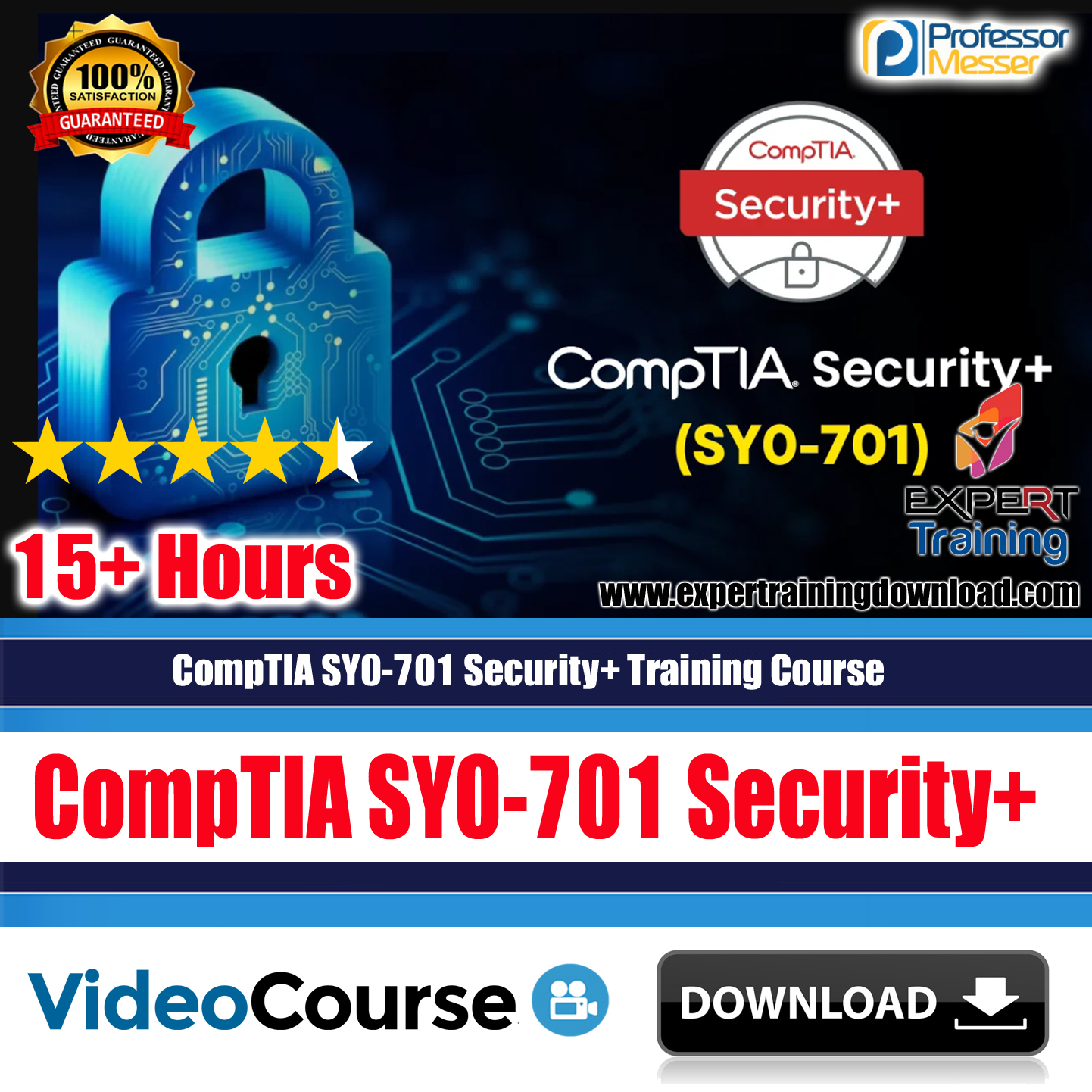 CompTIA SY0-701 Security+ Training Course