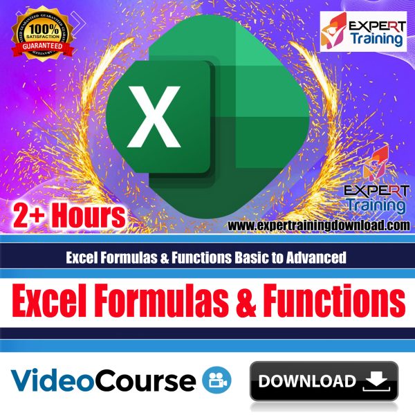 Excel Formulas & Functions Basic to Advanced Course