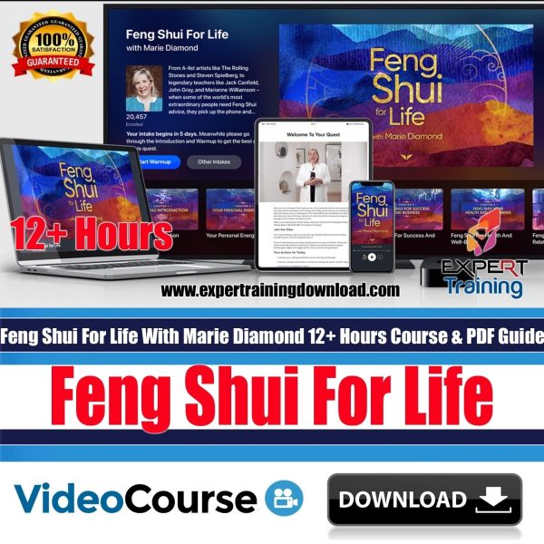 Feng Shui For Life personal development 12+ Hours Course & PDF Guides