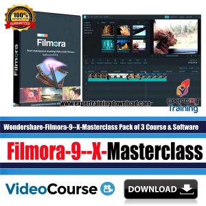 Wondershare - Filmora 9 to X-Masterclass Pack of 3