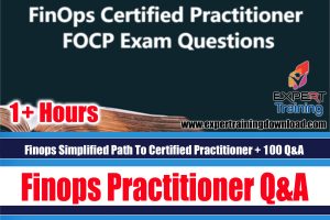 Finops Simplified Path To Certified Practitioner + 100 Q&A