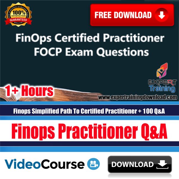 Finops Simplified Path To Certified Practitioner + 100 Q&A