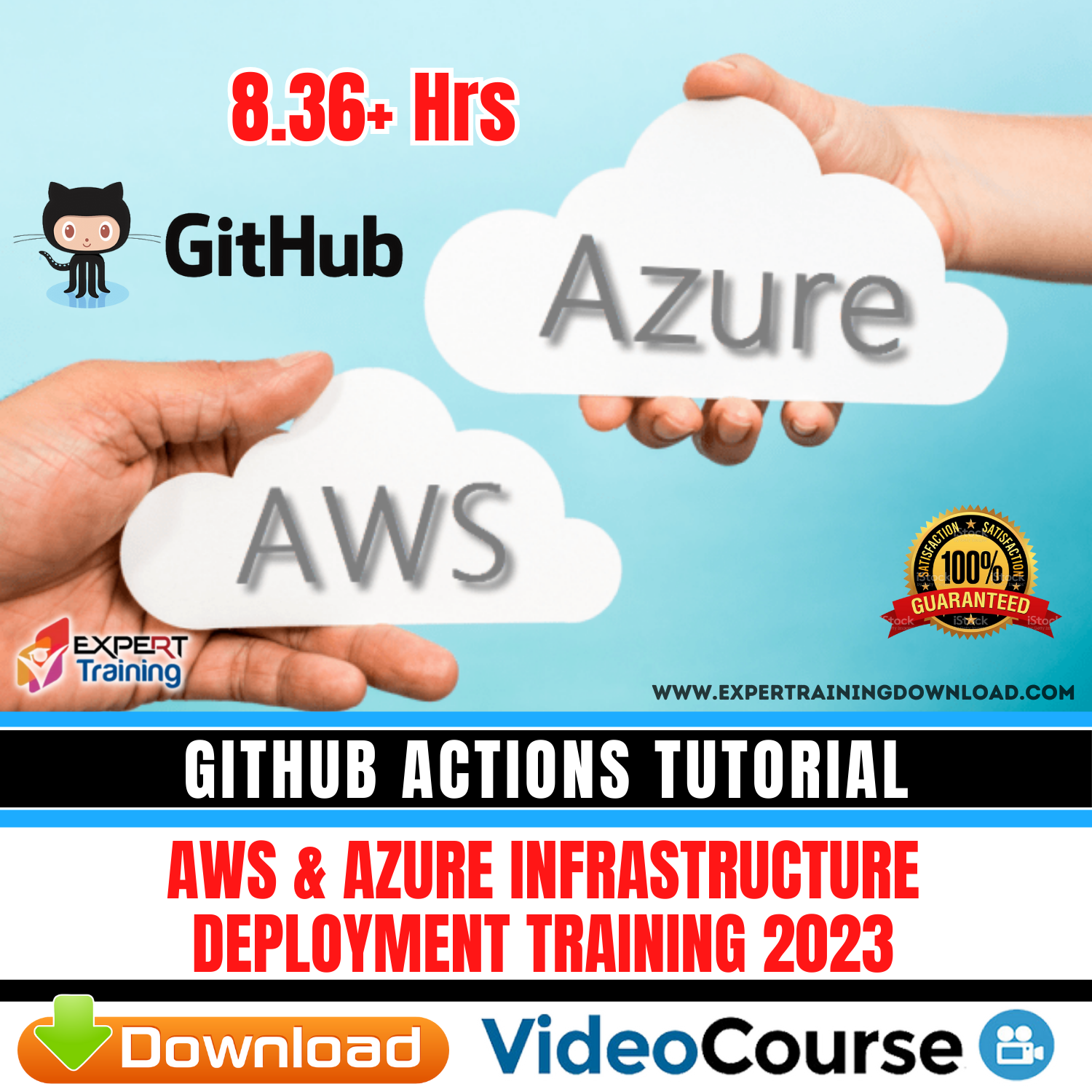 GitHub Actions Tutorial AWS & Azure Infrastructure Deployment Training ...