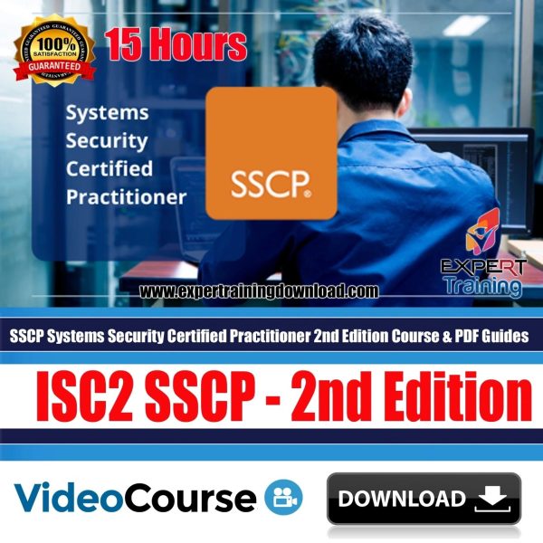 SSCP Systems Security Certified Practitioner 2nd Edition Complete 15 Hours Course & PDF Guides