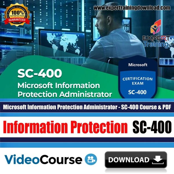 Microsoft Information Protection Administrator   SC 400 Course & PDF Guides