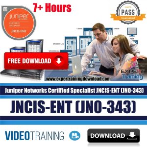 Juniper JNCIS-ENT JN0-343 Exam Prep Online Course