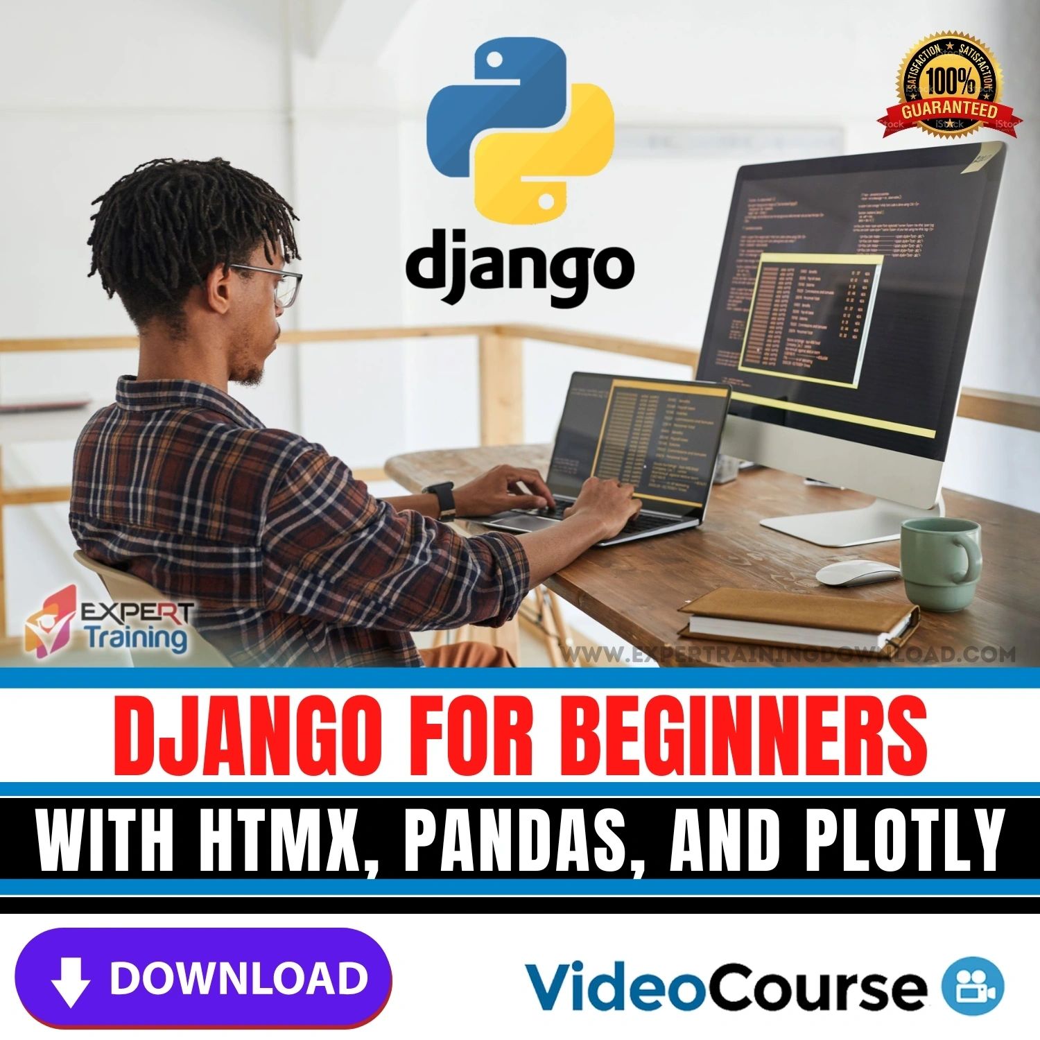 Django for beginners with Htmx, Pandas, and Plotly