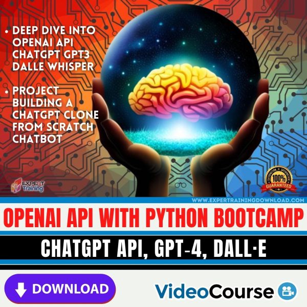 OpenAI API with Python Bootcamp ‑ ChatGPT API, GPT‑4, DALL·E