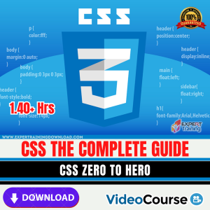 CSS The Complete Guide to CSS Zero to Hero