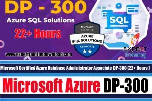 Microsoft Certified Azure Database Administrator Associate DP-300 (22+ Hours ) Course & PDF Guides
