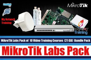 MikroTik Labs Bundle Pack of 10 Courses (21 GB) & PDF Guides