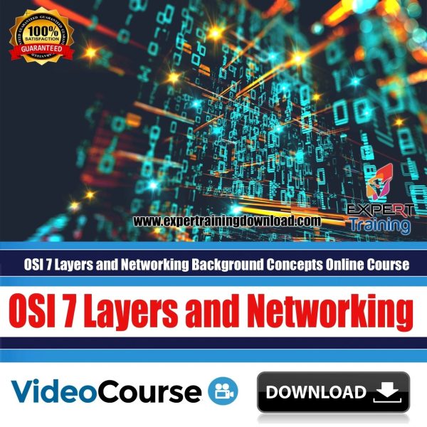 OSI 7 Layers and Networking Background Concepts Online Course