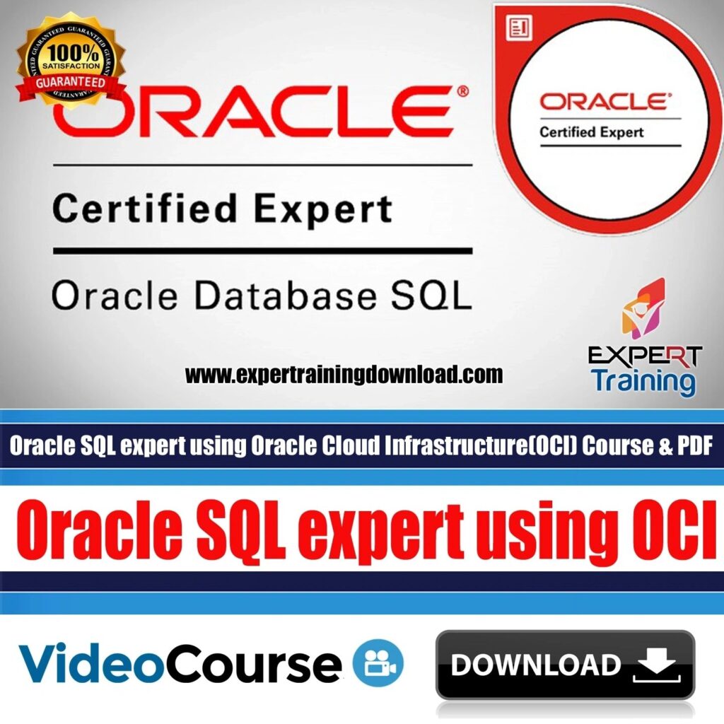 Oracle SQL expert using Oracle Cloud Infrastructure(OCI) Course & PDF ...