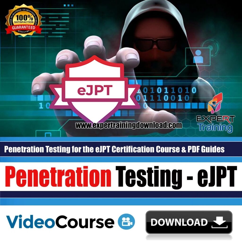 Testing for the eJPT Certification Course & PDF Guides