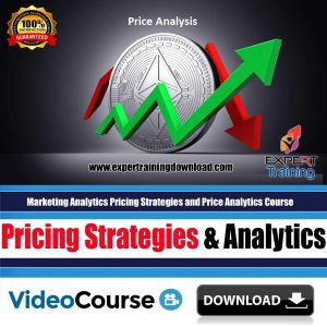 Marketing Analytics Pricing Strategies and Price Analytics Course