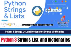 Python 3 Strings, List, and Dictionaries Course & PDF Guides