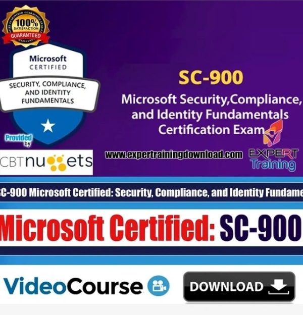 SC-900 Microsoft Certified Security, Compliance, and Identity Fundamentals Course & PDF Guides